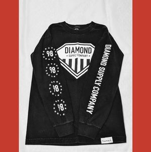 Men's Long Sleeve Tee - Diamond Supply Co.